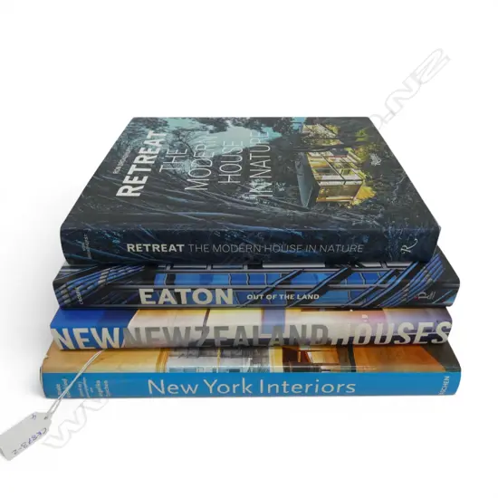 4 INTERIOR & ARCHITECTURE BOOKS