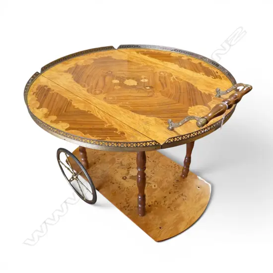 ITALIAN SORRENTO DRINKS TROLLEY L.780mm