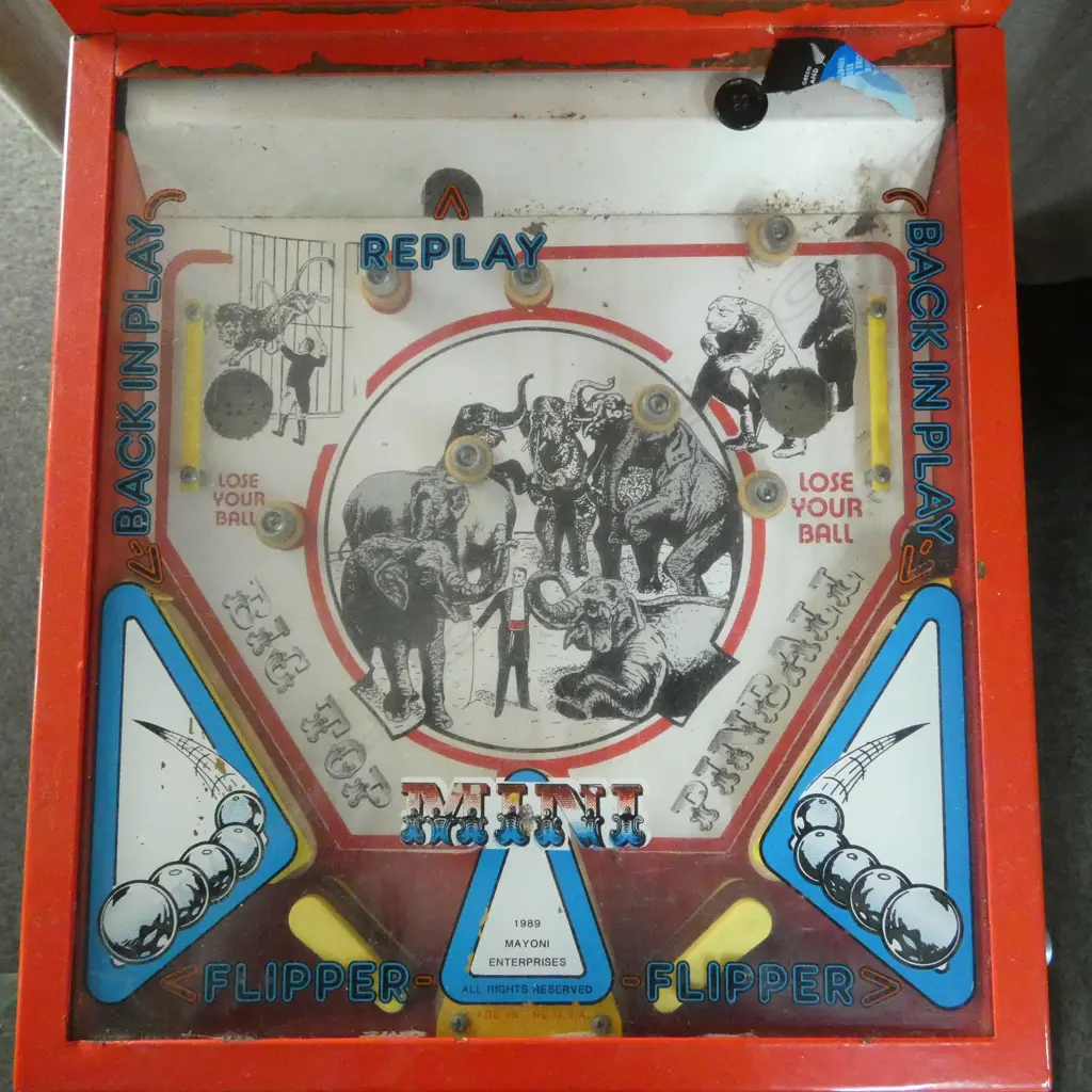 1980s PINBALL MACHINE Image 1++