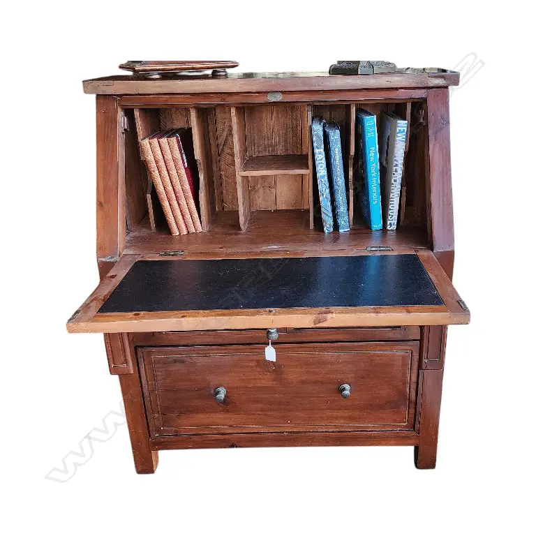 COTTAGE HILL FALL FRONT BUREAU 1000 L x 480 D x 1170 H mm Image 1++