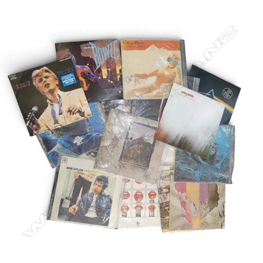 ASST. RECORDS, BOB DYLAN, ROXY MUSIC, BOWIE ETC Image 1++