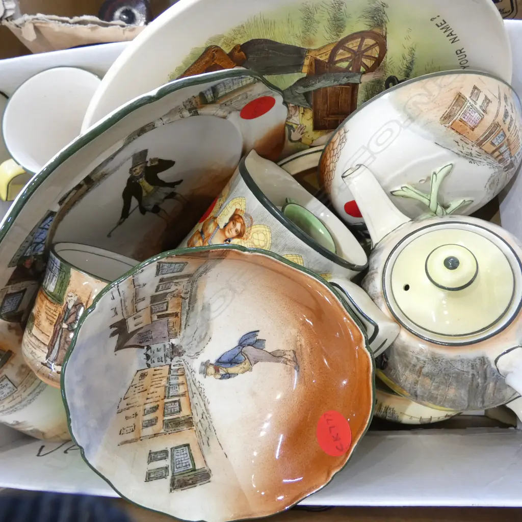ASST. ROYAL DOULTON  + MR PICKWICK CHARGER 315mm dia ETC Image 1++