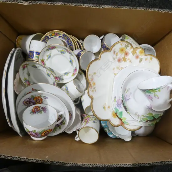 BOX OF MIXED CHINA CSPS C/S ETC