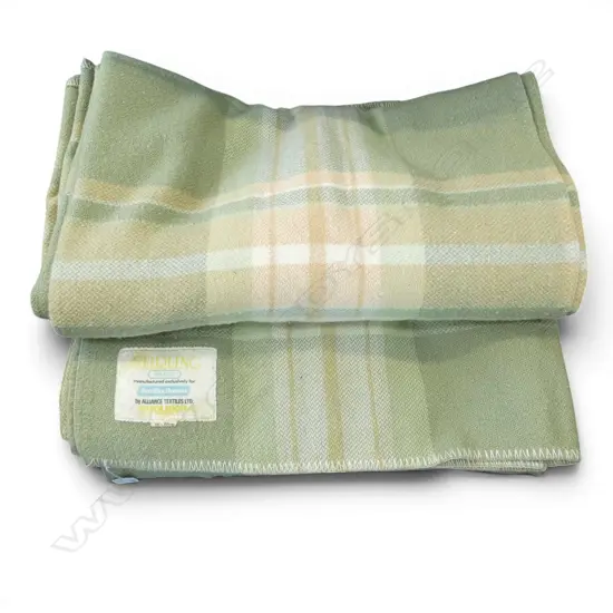 2 WOOL BLANKETS