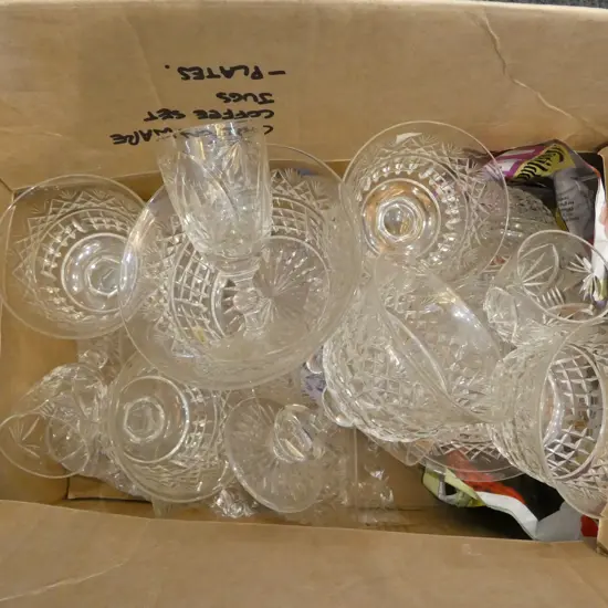 COLLECTION OF WEBB CORBETT CRYSTAL 