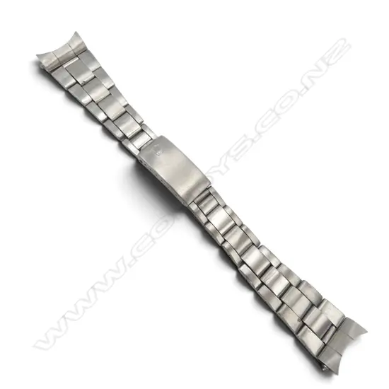 ROLEX OYSTER STAINLESS BRACELET with folding Rolex clasp