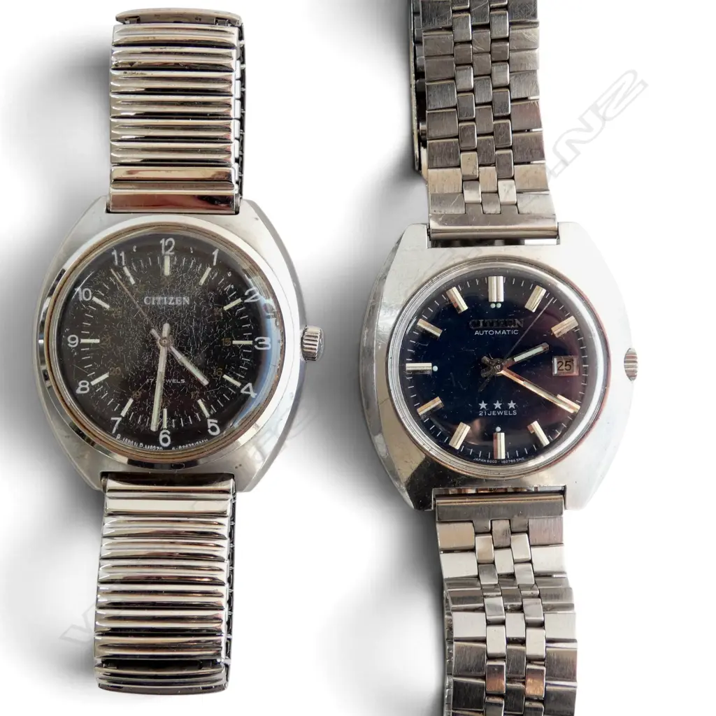 2 VINTAGE CITIZEN WRISTWATCHES Image 1++