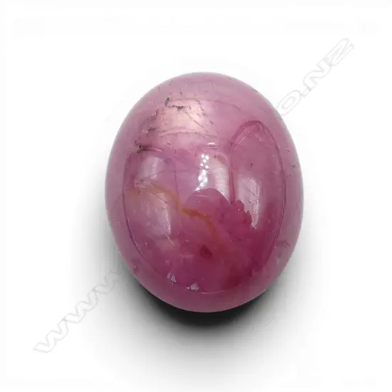 28.50CT UNSET RUBY CABOCHON 