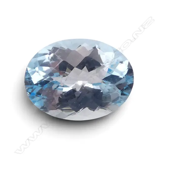 LOOSE OVAL CUT SKY BLUE TOPAZ