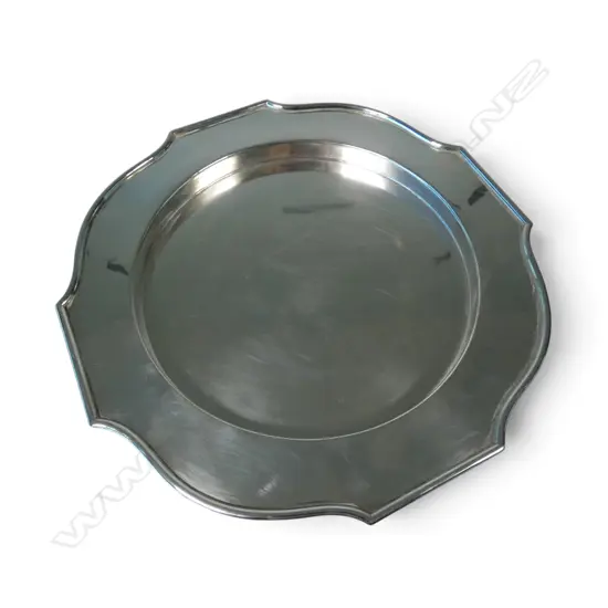 CONTINENTAL SILVER TRAY, W.280mm, 526gms