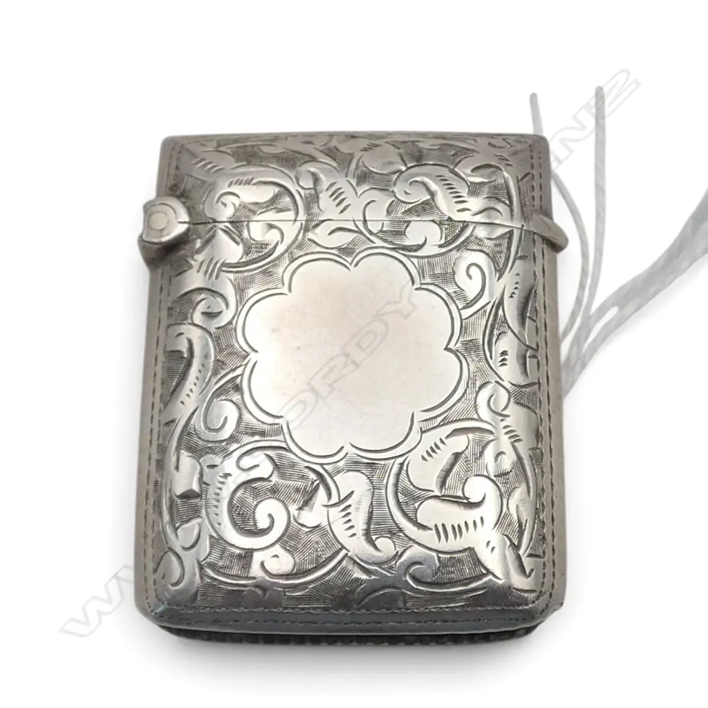 S/SILVER VEASTA MAKER EDWARD WILMOT BIRMINGHAM 1898 20GMS Image 1++