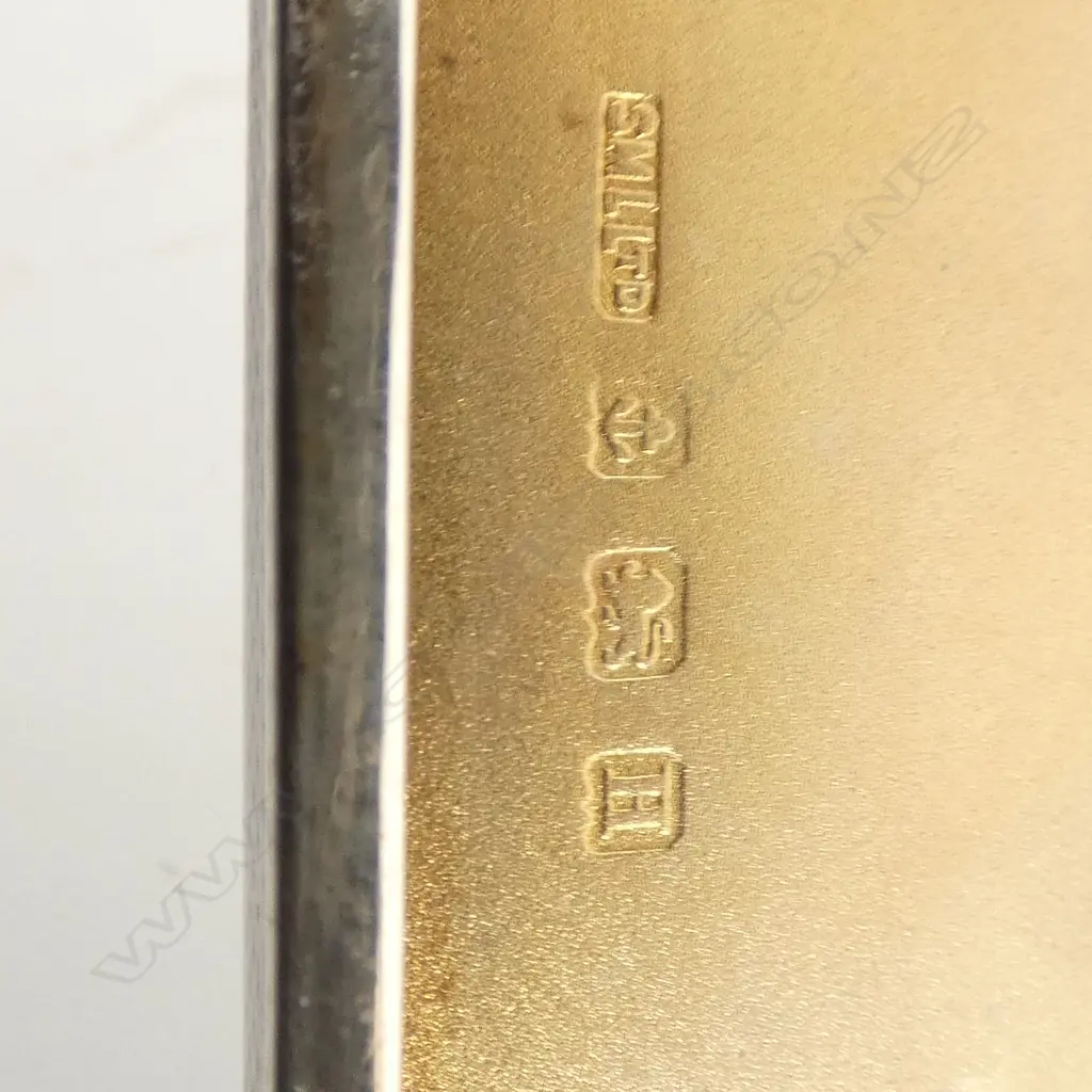 STG SILVER CARD CASE, B'HAM 1932 85x70mm 105gms + 2 SPOONS (1 STG 15gms)  Image 1++