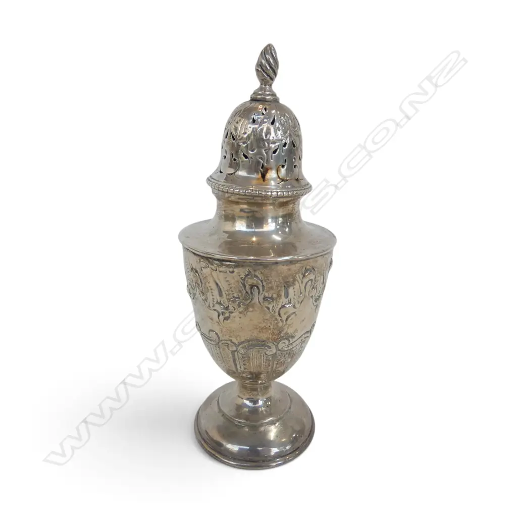 STG SILVER SIFTER, SHEFFIELD 1909 H.180mm 156gms Image 1++