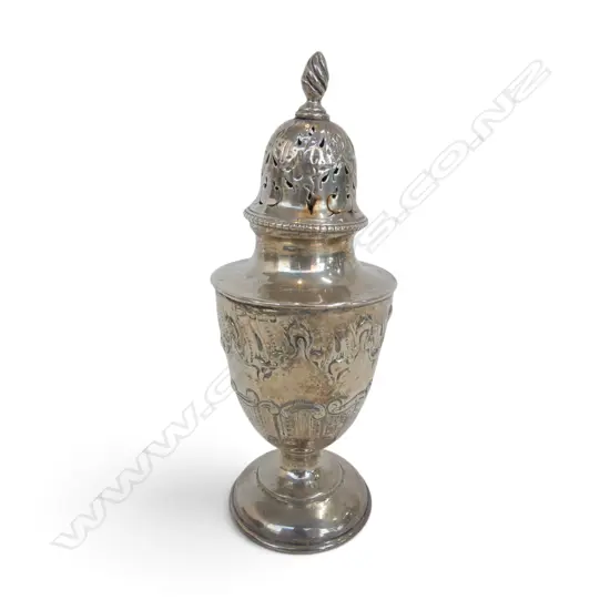 STG SILVER SIFTER, SHEFFIELD 1909 H.180mm 156gms