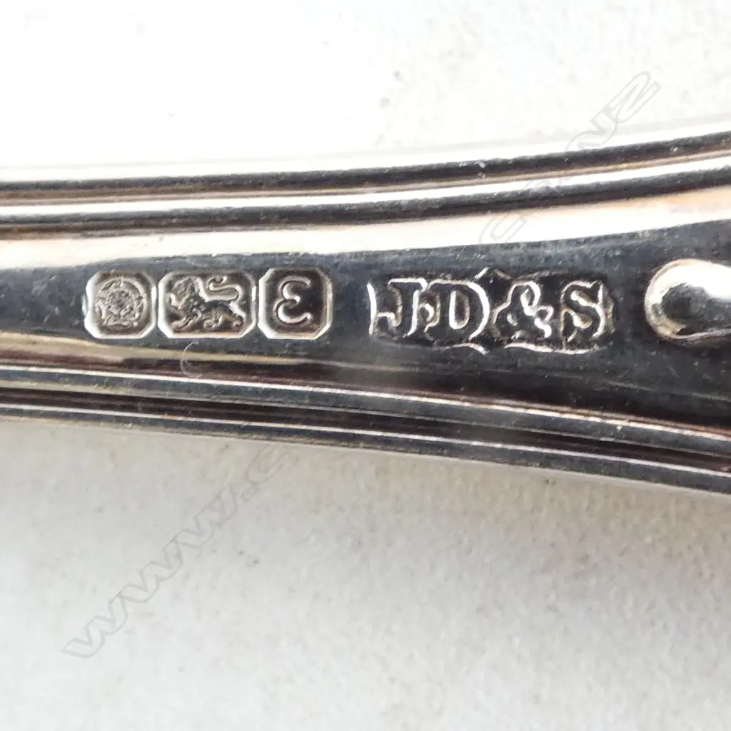 4 STG SILVER KINGS PATTERN FORKS, SHEFFIELD 1979 L.180mm 296gms Image 1++
