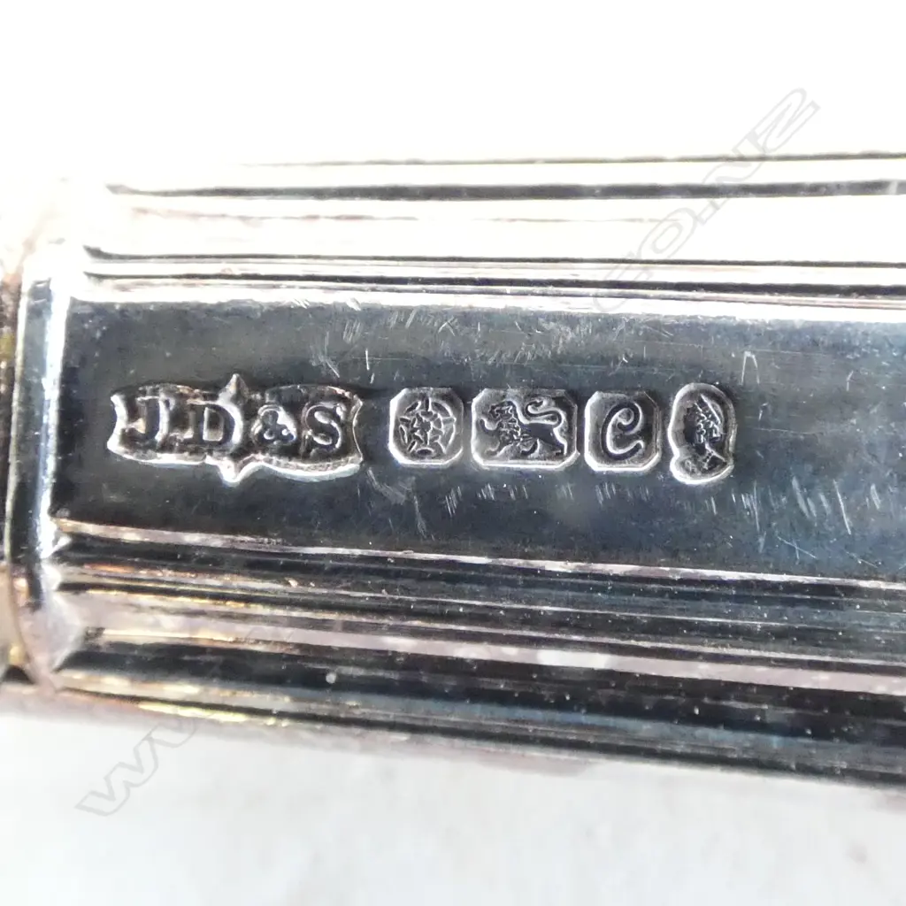 6 KNIVES w. STG SILVER HANDLES (3x L.250mm, 3x L.220mm) Image 1++