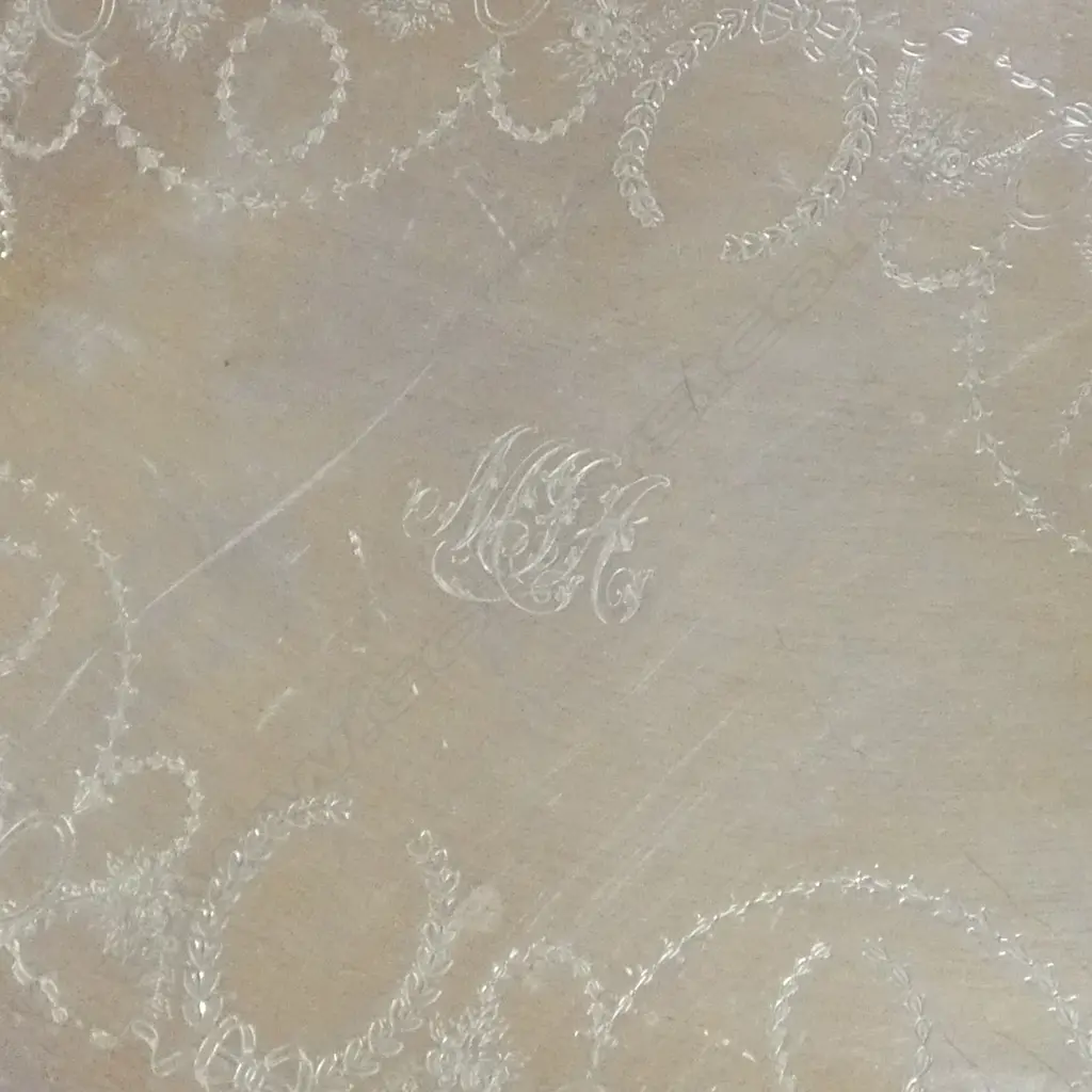 LG SILVER PLATE BUTLERS TRAY 450x720mm Image 1++