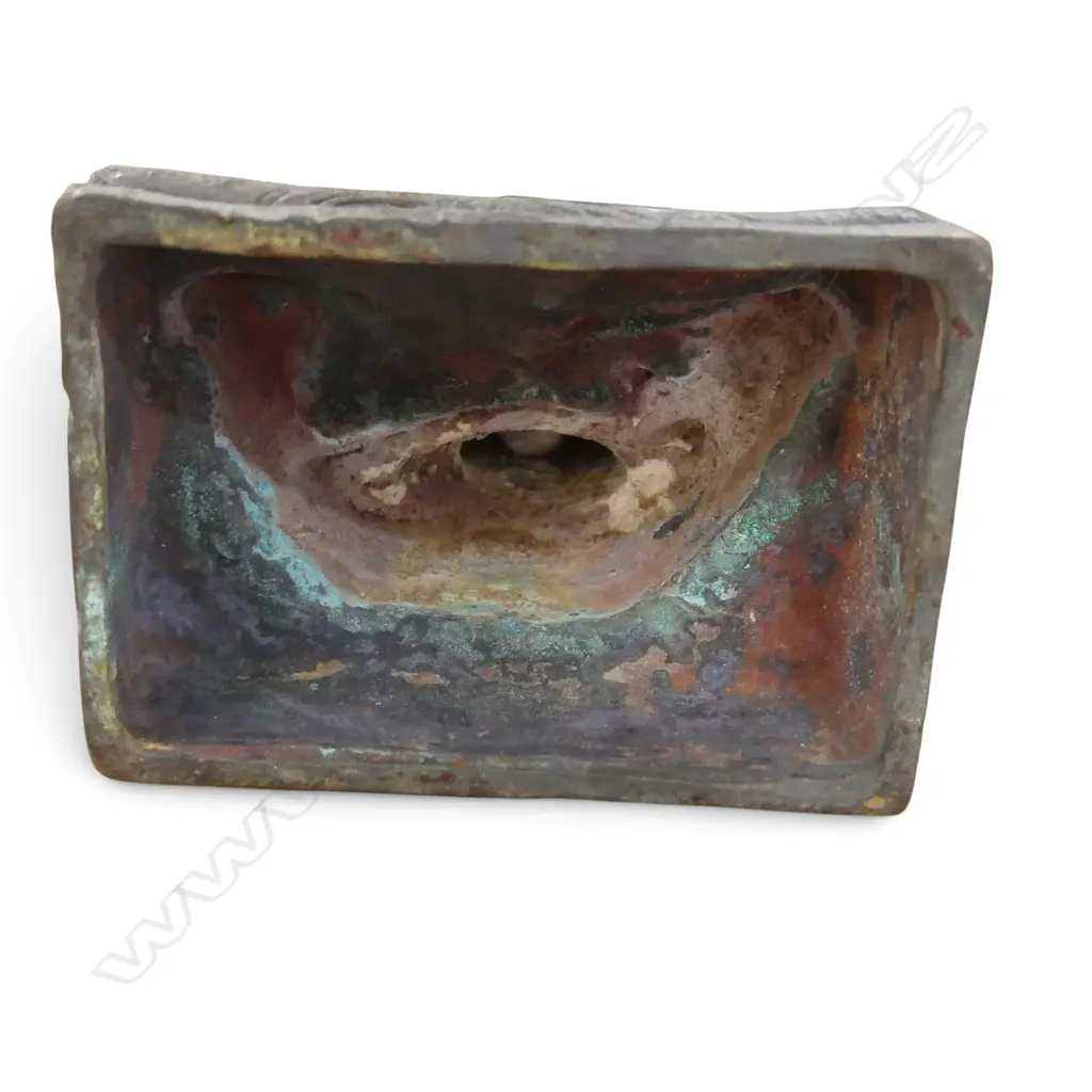 ORIENTAL GILT METAL FIGURE H.140mm Image 1++