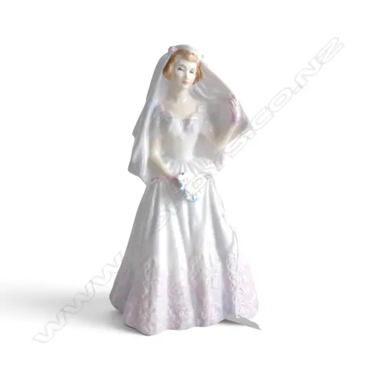 ROYAL DOULTON 'THE BRIDE' FIGURINE H.210mm