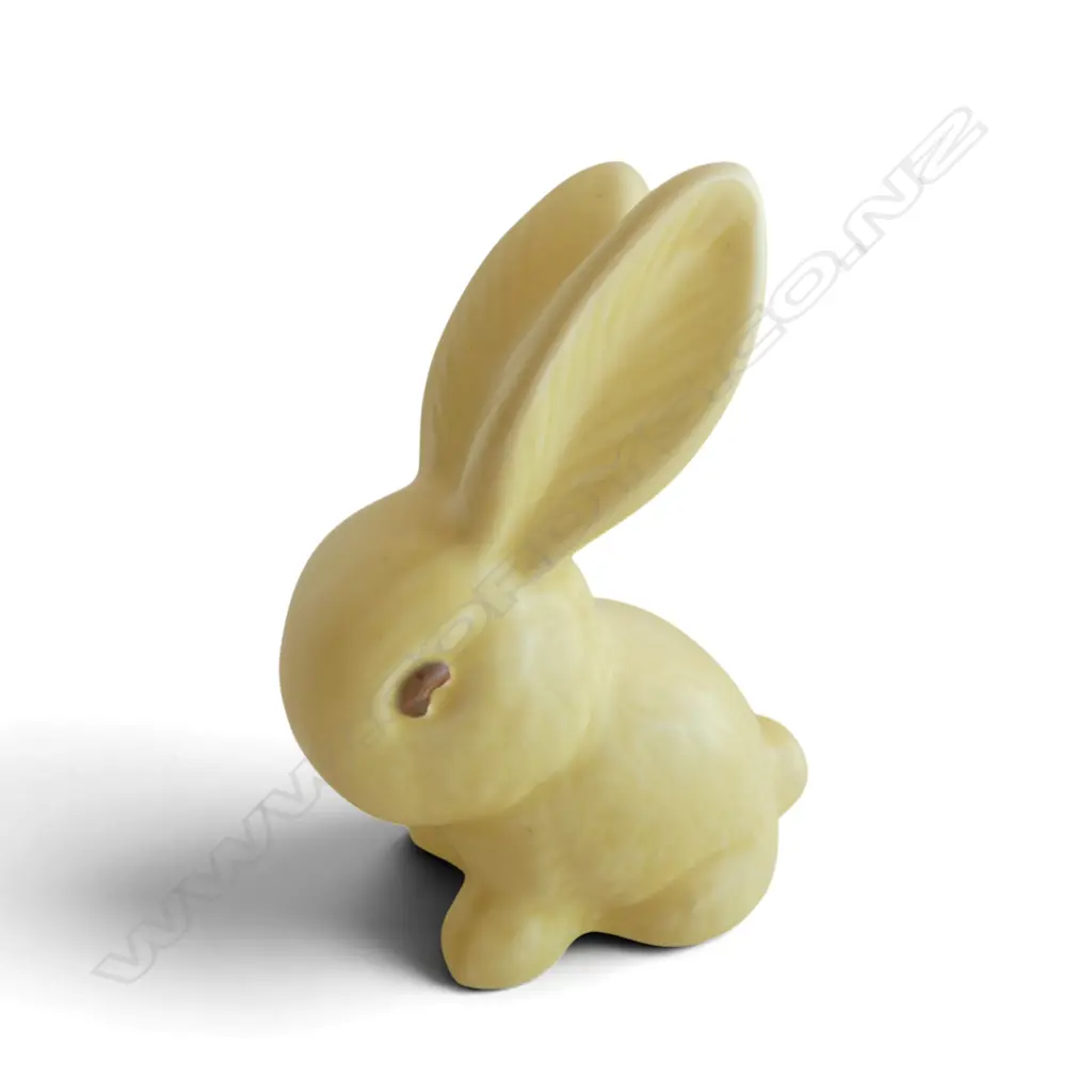 SYLVAC YELLOW SNUB NOSED RABBIT #990, H.120mm  Image 1++