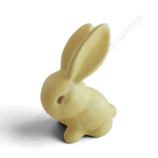 SYLVAC YELLOW SNUB NOSED RABBIT #990, H.120mm 