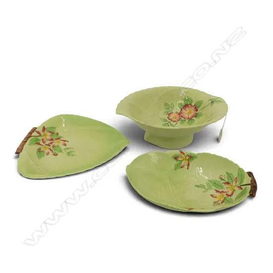 3 PCES OF CARLTON WARE W.240mm