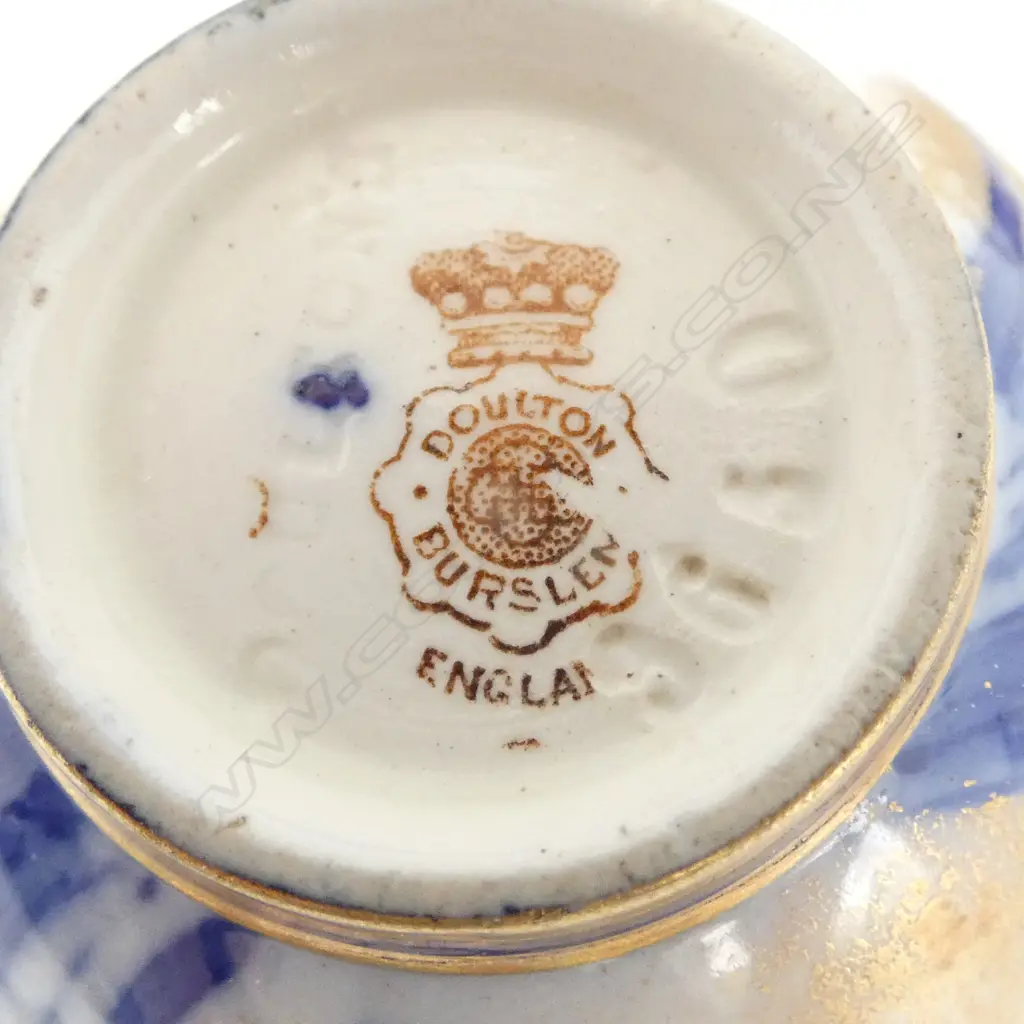 3 ANTIQUE ROYAL DOULTON IRIS MINIATURES, H.35,60,70mm  Image 1++