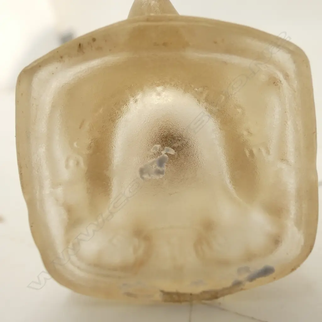 VINTAGE  BONZO CHARACTER GLASS PERFUME BOTTLE, H.70mm Image 1++