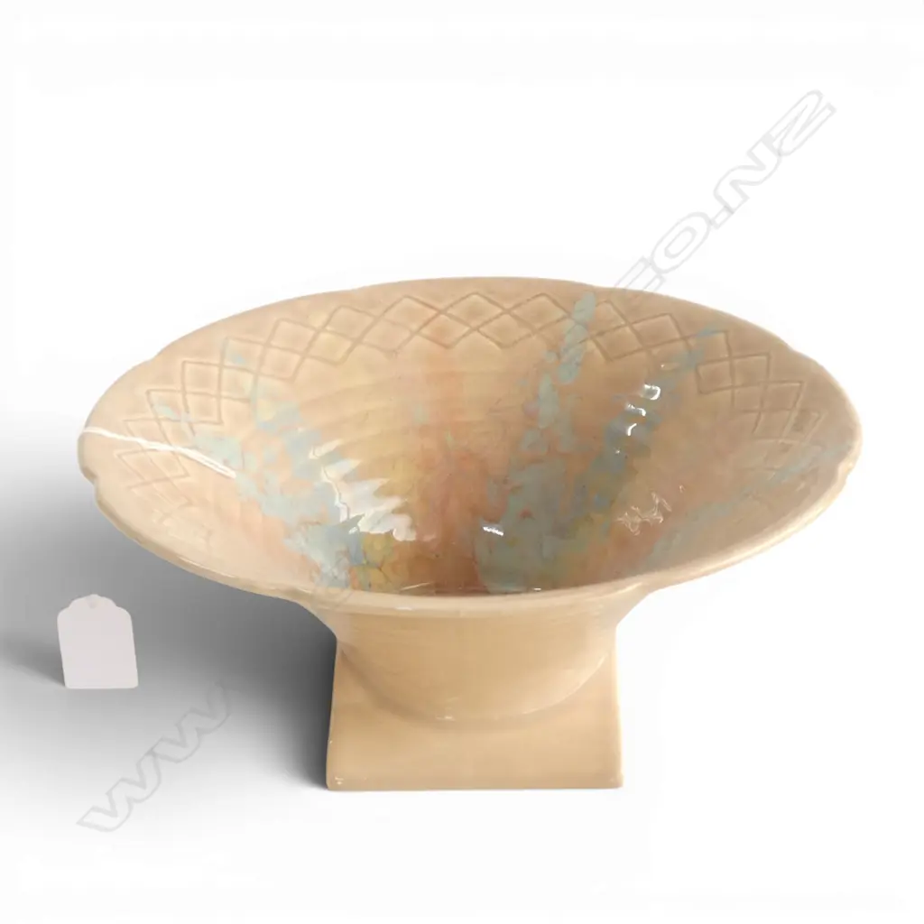 BESWICK ART DECO BOWL DIA 240MM Image 1++