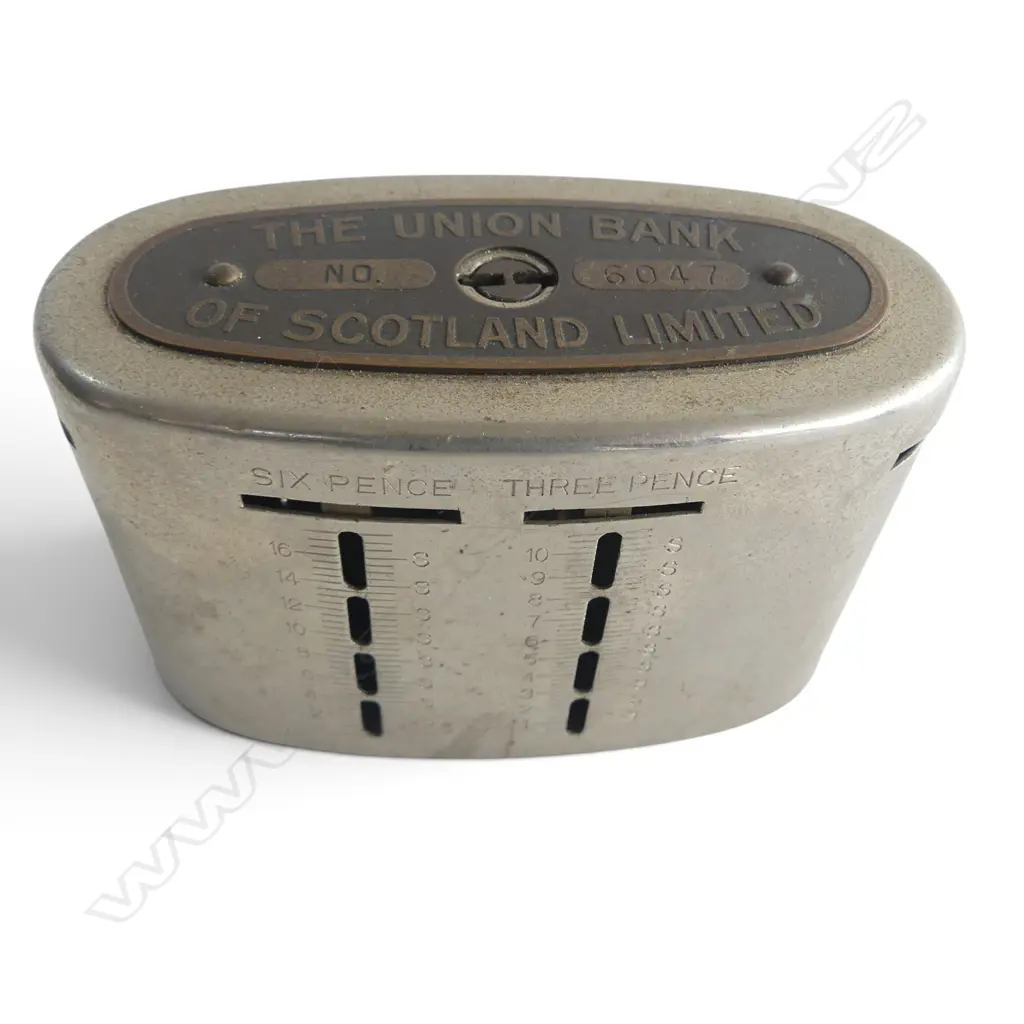 'THE UNION BANK OF SCOTLAND LIMITED' MONEY BANK W.95mm Image 1++