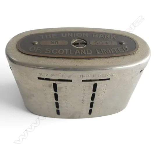 'THE UNION BANK OF SCOTLAND LIMITED' MONEY BANK W.95mm