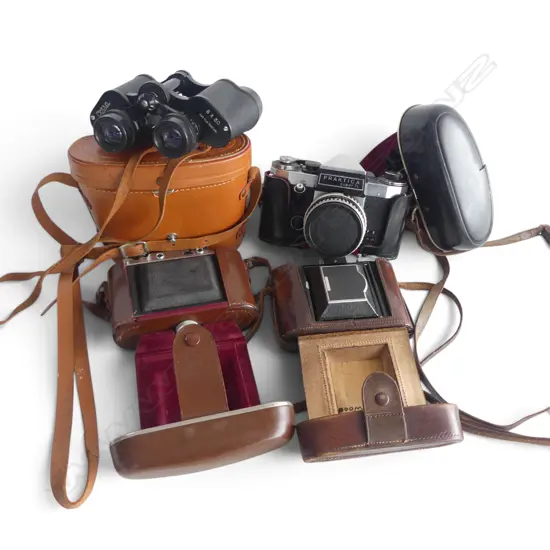4 VINTAGE CAMERAS