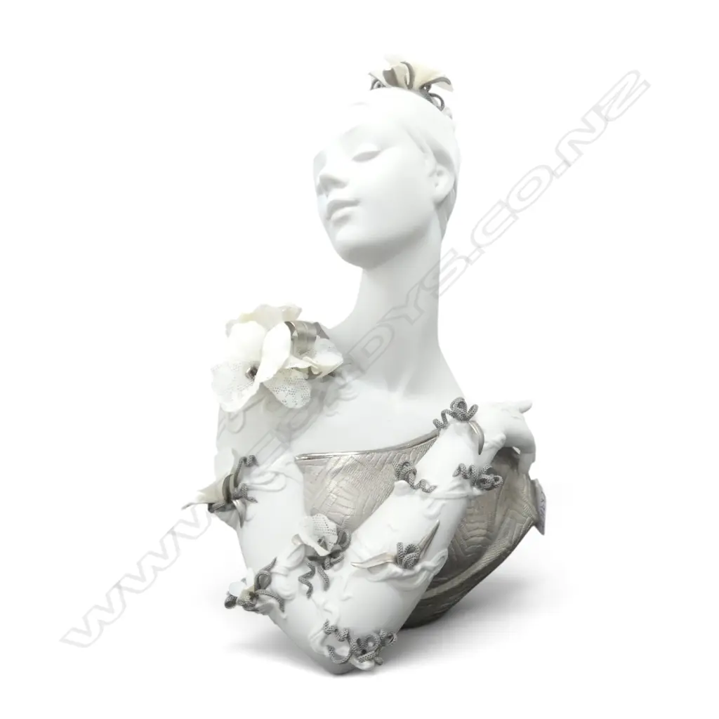 LLADRO 'MY FAIRY LADY (RE-DECO)' BUST w. box H.330mm Image 1++
