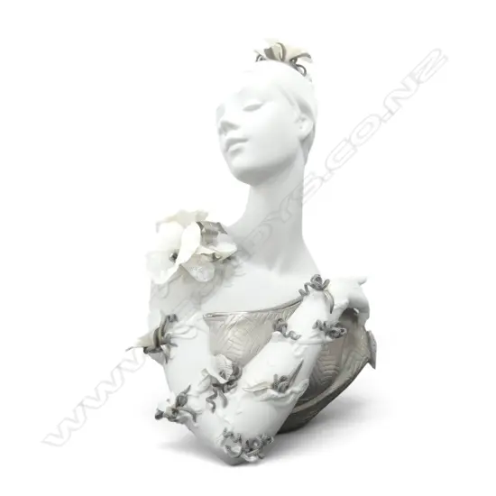 LLADRO 'MY FAIRY LADY (RE-DECO)' BUST w. box H.330mm