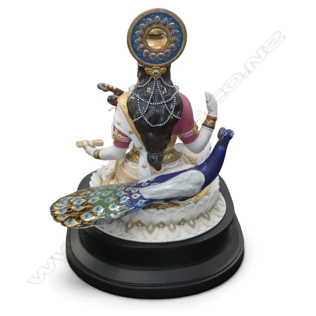 LLADRO 'SARASWATI' FIGURINE w. box H.480mm Image 1++