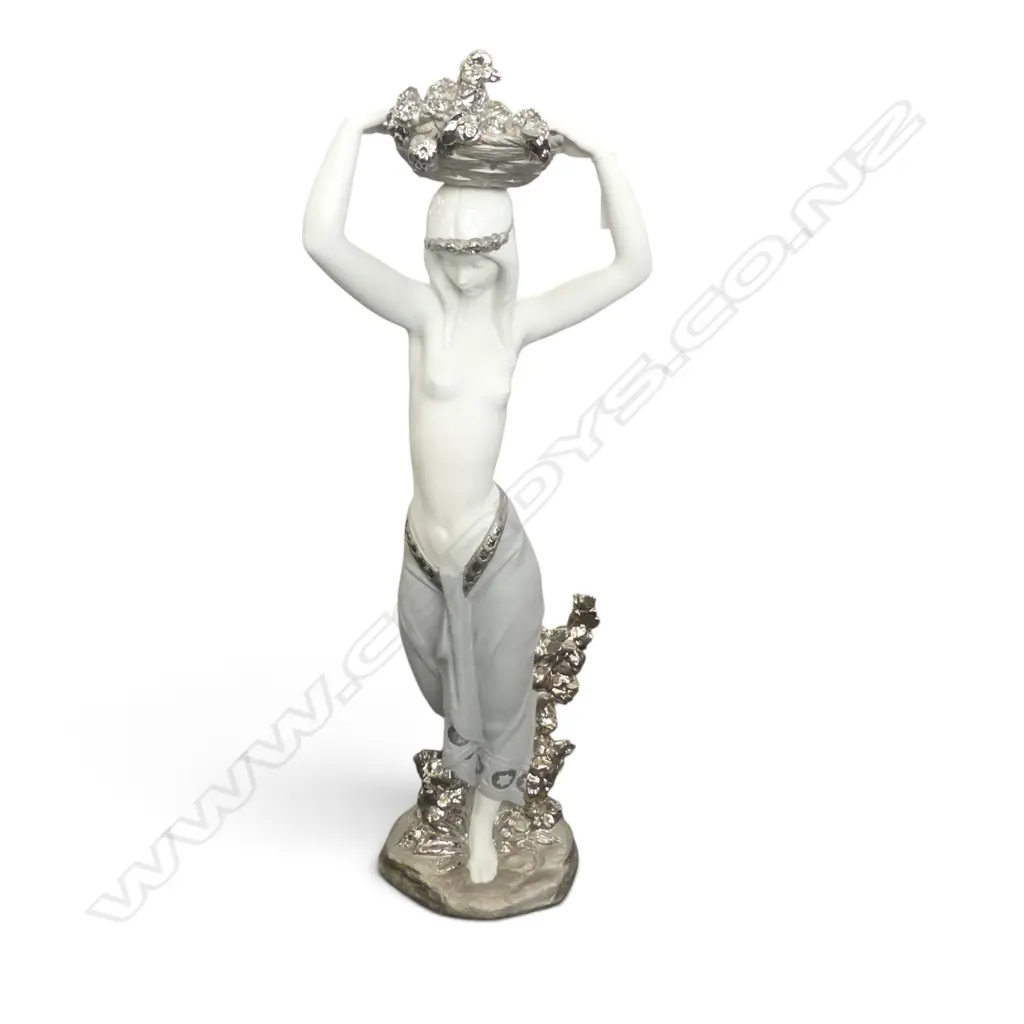LLADRO 'NATIVE (RE-DECO)' FIGURINE w. box H.760mm Image 1++