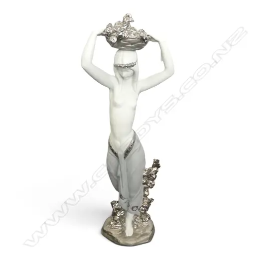LLADRO 'NATIVE (RE-DECO)' FIGURINE w. box H.760mm