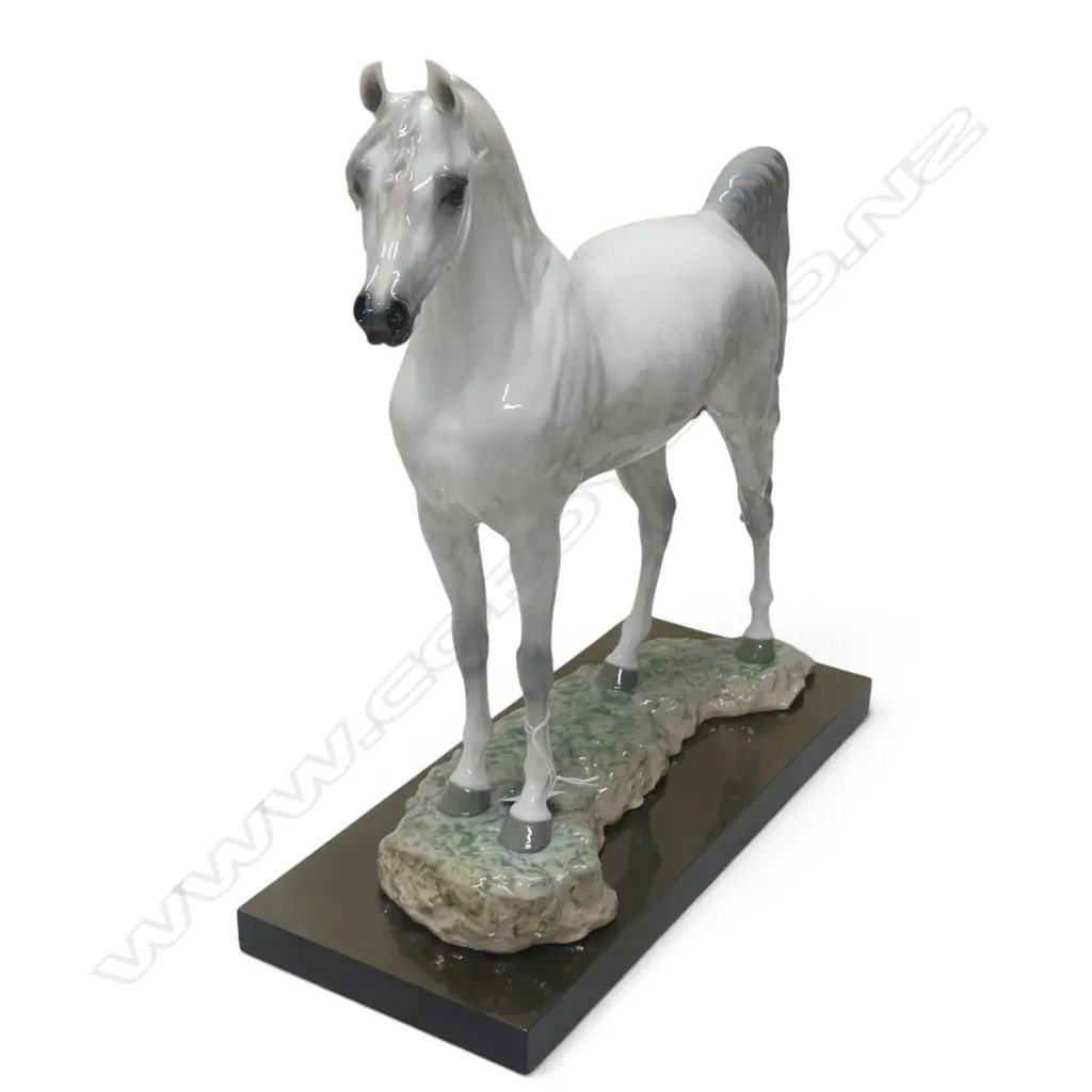 LLADRO 'ARABIAN PURE BREED' ORNAMENT w. box H.420mm Image 1++