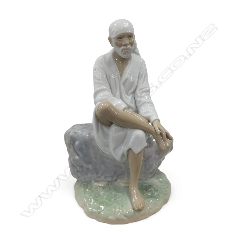 LLADRO 'SAI BABA' FIGURINE w. box H.370mm Image 1++