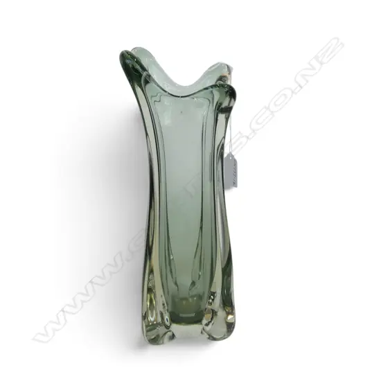 ART GLASS VASE H290MM 