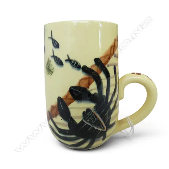 MARTIN BOYD (AUS) STUDIO POTTERY MUG vendor acquired Sydney 1961 H.120mm