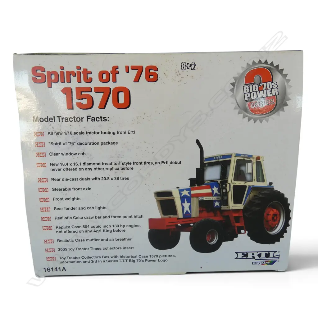 BOXED SPIRIT OF '76 TRACTOR  Image 1++