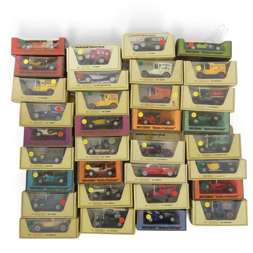 ASST. BOXED MATCHBOX MODELS OF YESTERYEAR, etc Image 1++
