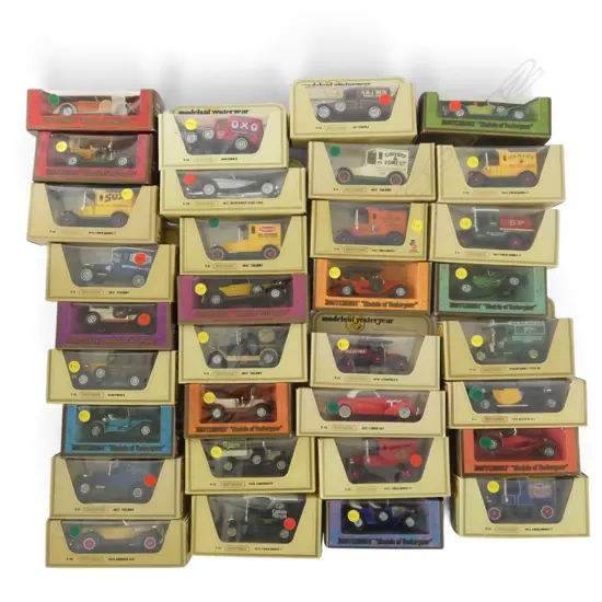 ASST. BOXED MATCHBOX MODELS OF YESTERYEAR, etc