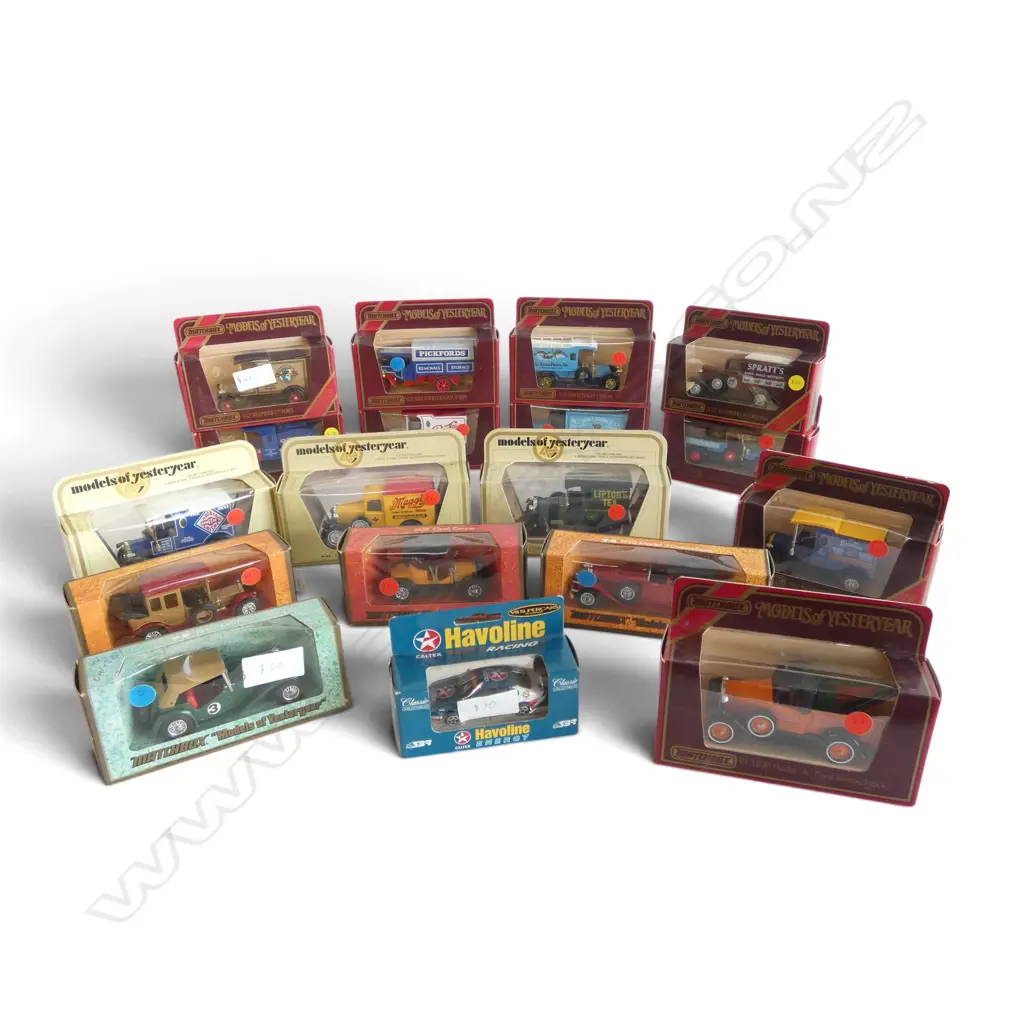 ASST. BOXED MATCHBOX MODELS OF YESTERYEAR, etc Image 1++