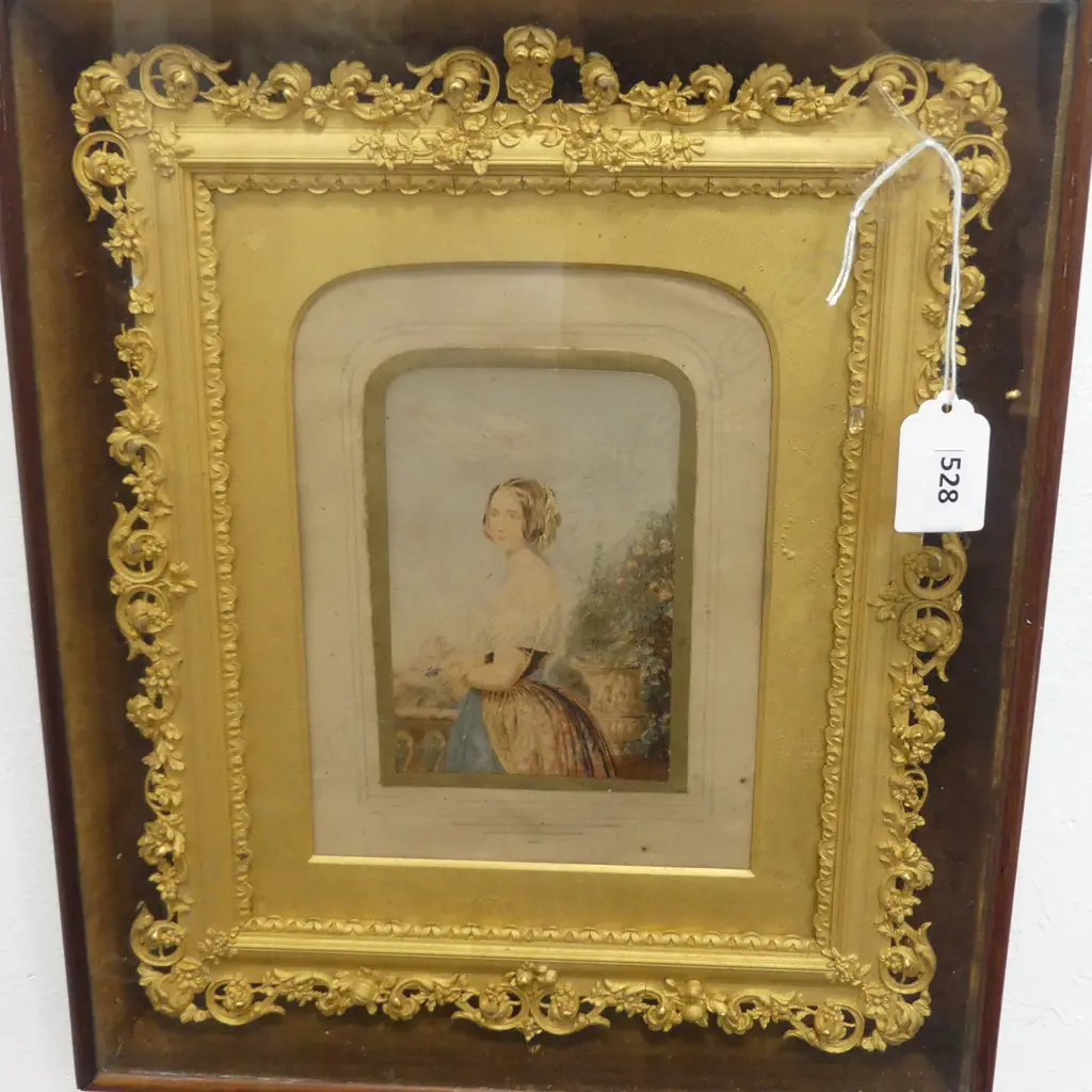 VICTORIAN PORTRAIT PRINT 175x130mm (335x280mm OVERALL) Image 1++
