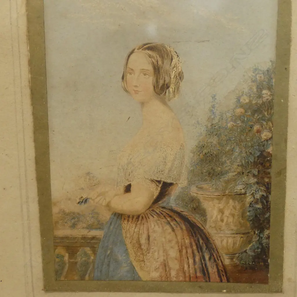 VICTORIAN PORTRAIT PRINT 175x130mm (335x280mm OVERALL) Image 1++