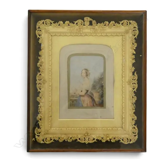 VICTORIAN PORTRAIT PRINT 175x130mm (335x280mm OVERALL)