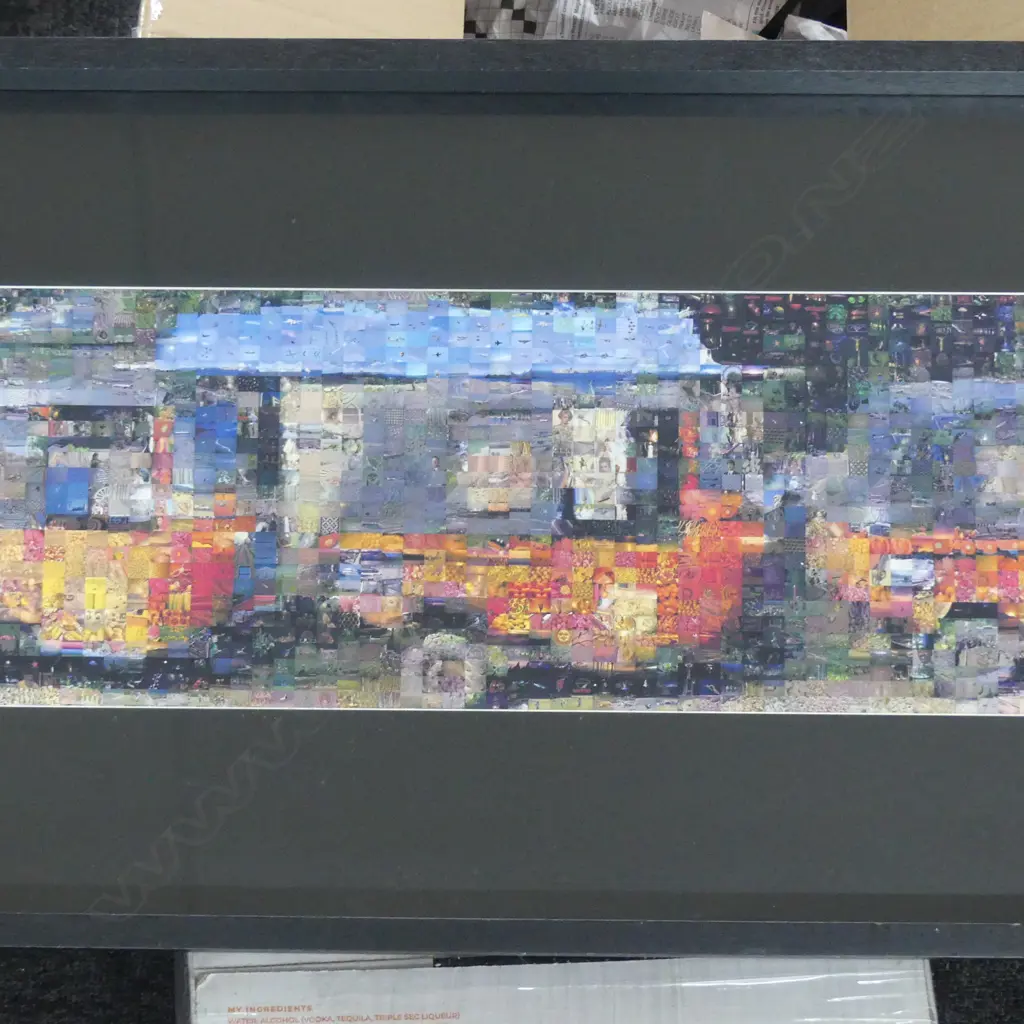 MARTIN BENNETT, THE THREE BAJAJ, SIGNED & DATED 2003, MIXED MEDIA?, 190x650mm Image 1++