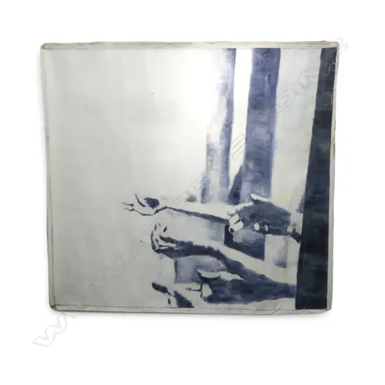 PETE WHEELER, UNTITLED, OIL ON LINEN, signed & dated 2006 verso, 2000x2190mm w. stretcher